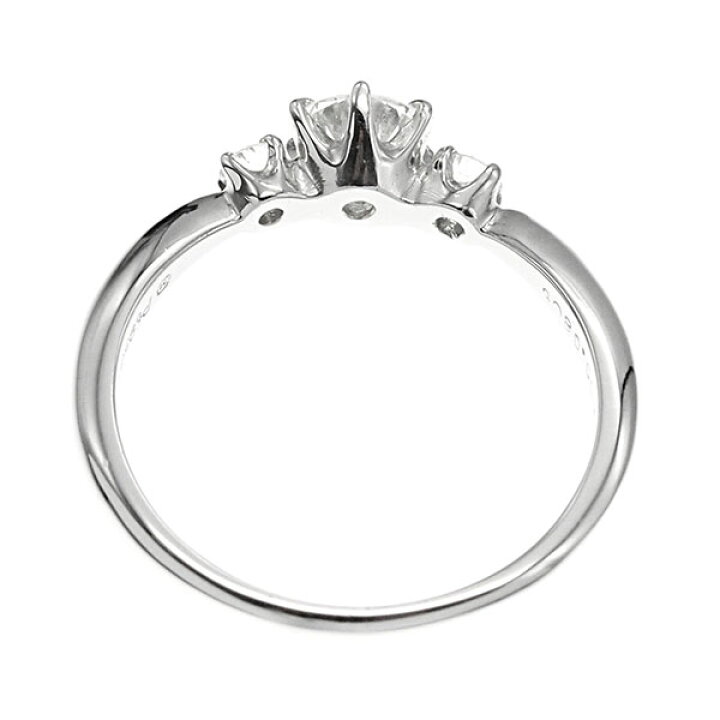 楽天市場】ミキモト MIKIMOTO プラチナ ダイヤモンド リング 7号 D0 