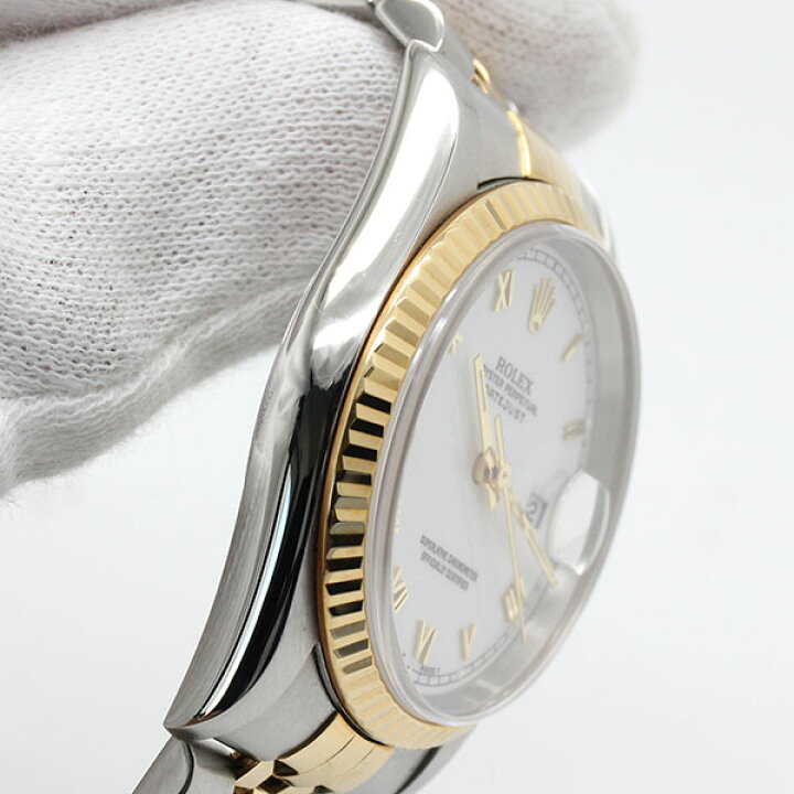 楽天市場】ロレックス ROLEX デイトジャスト 16233 ホワイトローマ文字  