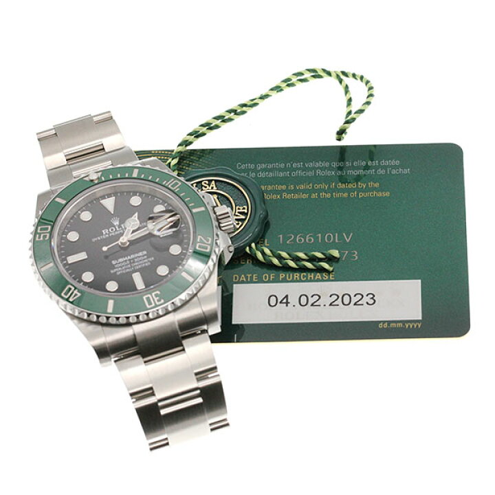 楽天市場】美品 ロレックス ROLEX サブマリーナ デイト 126610LV 