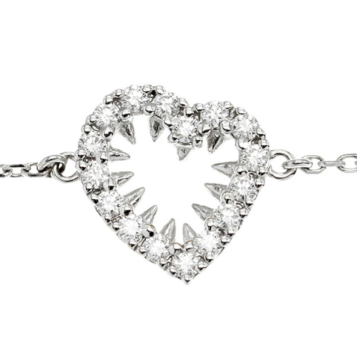 楽天市場】タサキ TASAKI デインジャーハート K18WG ダイヤモンド  