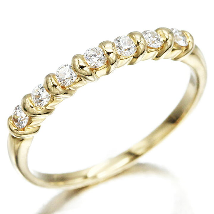 楽天市場】タサキ TASAKI ダイヤモンド K18YG リング 11号 D0.25ct  