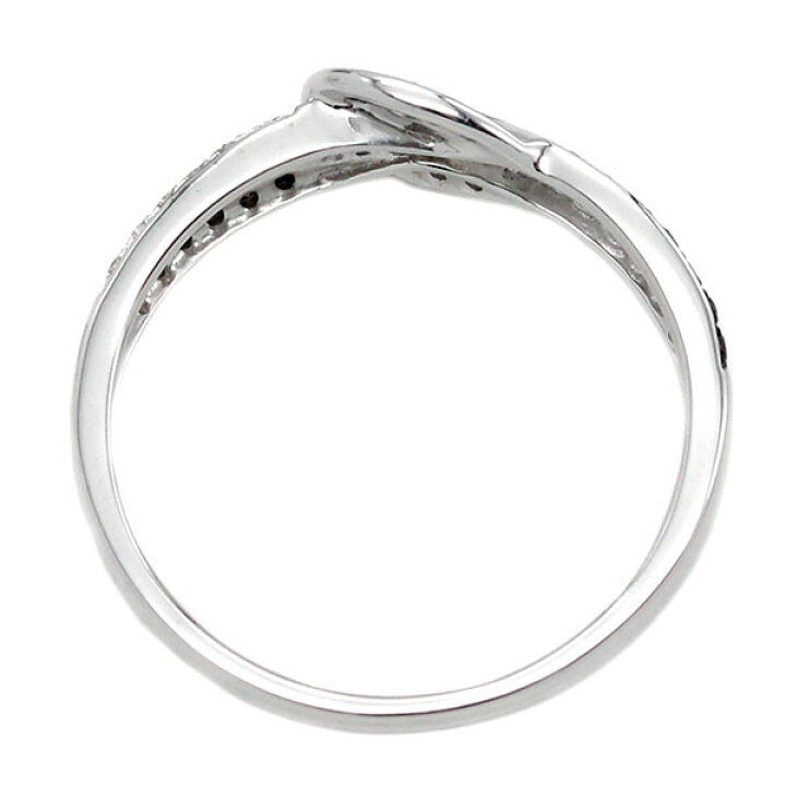 楽天市場】K18WG ブラックダイヤ ダイヤモンド リング 12号 BKD0.06ct  