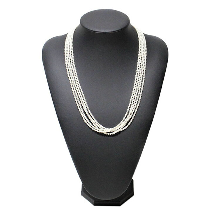 楽天市場】ミキモト MIKIMOTO 5連 アコヤパール K18YG ネックレス 61cm 