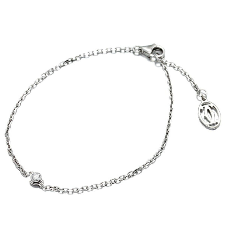 楽天市場】カルティエ Cartier ダムール ブレスレット K18WG 