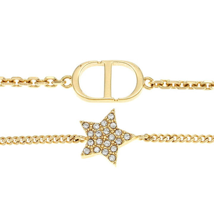 楽天市場】ディオール Dior PETIT CD ダブル ブレスレット 15.5cm/17cm 