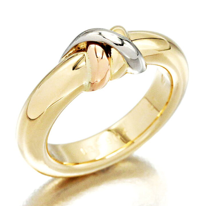 楽天市場】カルティエ Cartier スレッドリング #51 K18YG/K18PG/K18WG  