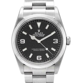 ロレックス ROLEX エクスプローラーI 黒文字盤 114270 F番 SS メンズ腕時計 自動巻き EXPLORER 36mm 紳士 ビジネスマン プレゼント 20代 30代 40代 50代