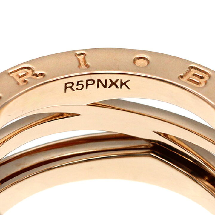 楽天市場】ブルガリ BVLGARI ビー・ゼロワン レジェンド リング K18PG 