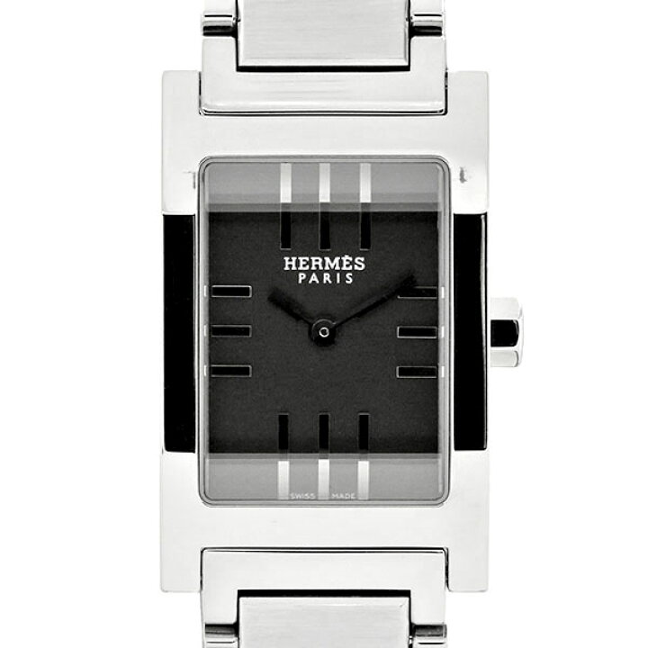 楽天市場】エルメス HERMES タンデム TA1.210 ブラック文字盤 SS  