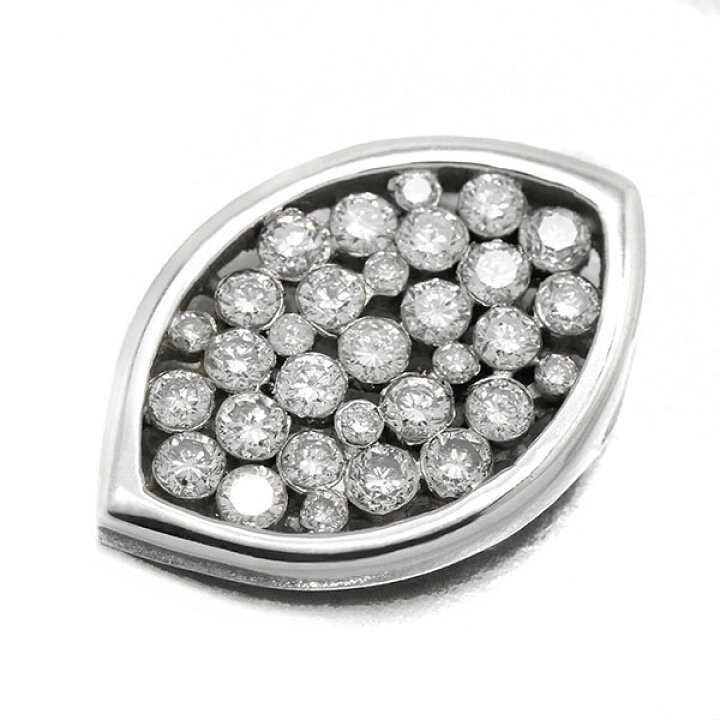 楽天市場】K18WG ダイヤモンド ペンダントトップ D1.00ct ホワイト 