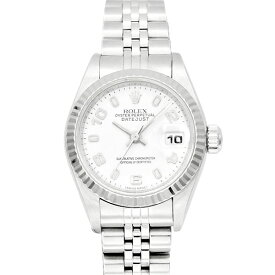 ロレックス ROLEX デイトジャスト 79174 飛びアラビア ホワイト文字盤 Y番(2002年頃製) SS/WG レディース腕時計 自動巻き DATEJUST 26mm ステンレススチール ホワイトゴールド750 コンビ ウォッチ watch 女性 誕生日 バースデー プレゼント ブランド