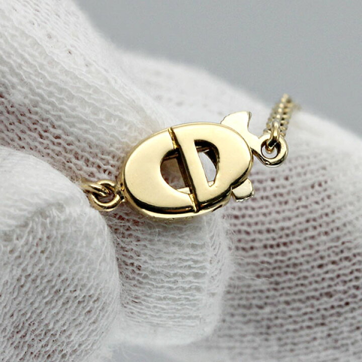 楽天市場】ディオール Dior ダイヤモンド K18YG ネックレス イエロ  