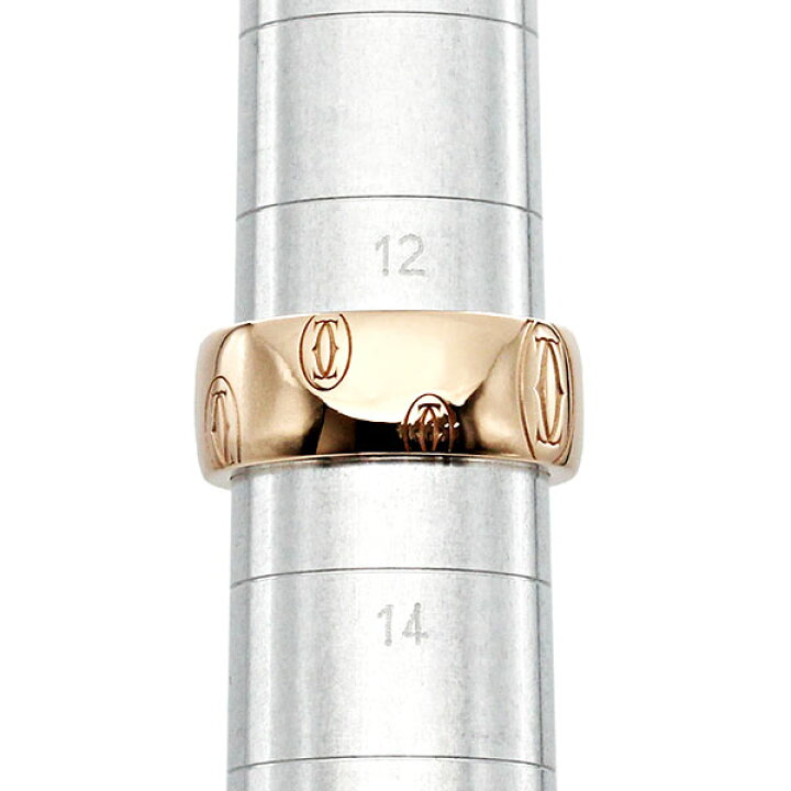 楽天市場】カルティエ Cartier K18PG ハッピーバースデー LM リング 