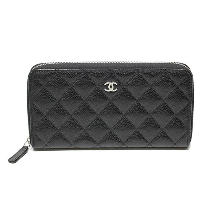 楽天市場】未使用 シャネル CHANEL クラシックロングジップウォレット  