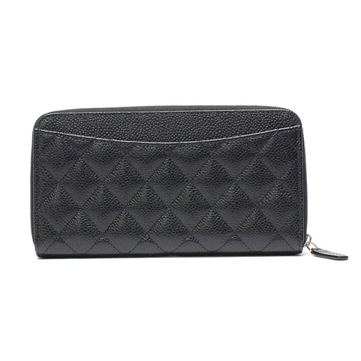 楽天市場】未使用 シャネル CHANEL クラシックロングジップウォレット  