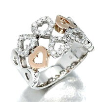 楽天市場】プラチナ リング 中古（素材（貴金属）ピンクゴールド  