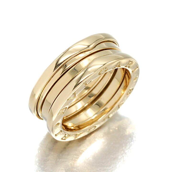 楽天市場】ブルガリ BVLGARI ビー・ゼロワン B-zero1 K18YG リング #53  