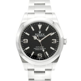 ロレックス ROLEX エクスプローラーI 前期型 214270 ブラック文字盤 ランダム SS メンズ腕時計 自動巻き EXPLORER 39mm ステンレススチール ウォッチ 高級 ブランド 男性 メンズ 紳士 ビジネスマン 上品 ギフト 20代 30代 40代 50代