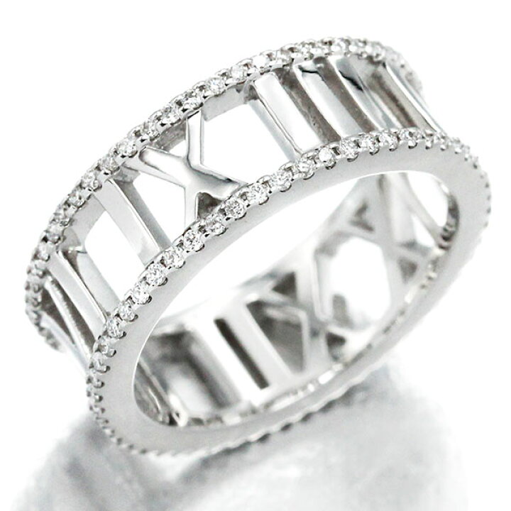 楽天市場】ティファニー TIFFANY&Co. K18WG オープン アトラス フル  