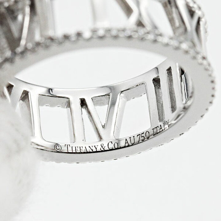 楽天市場】ティファニー TIFFANY&Co. K18WG オープン アトラス フル  