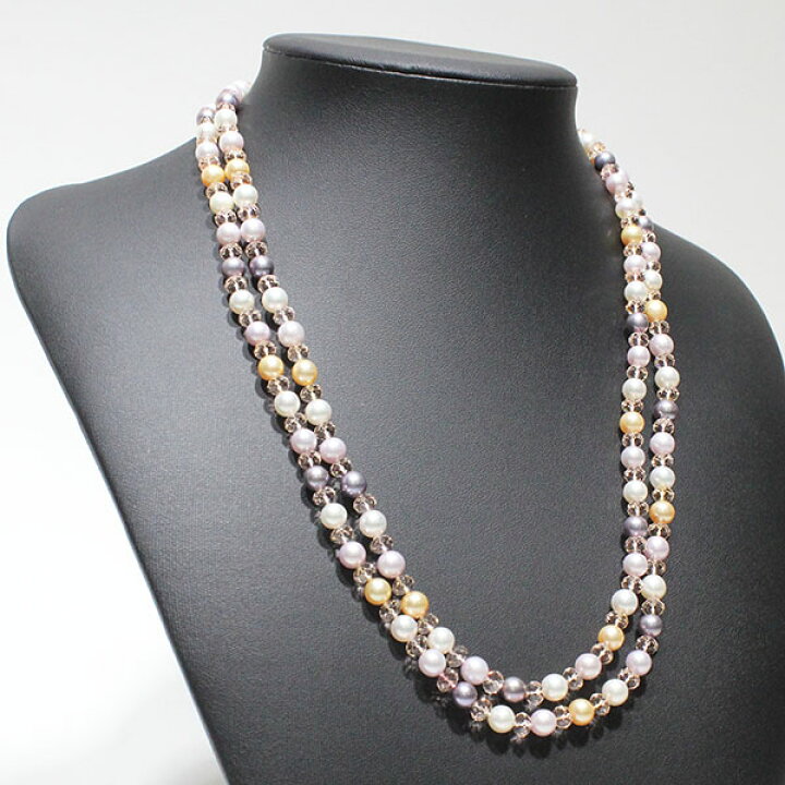 楽天市場】タサキ TASAKI シルバー留め具 マルチ パール ロング 