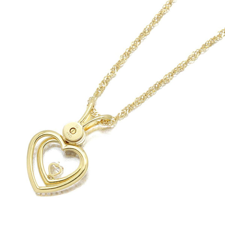 楽天市場】ウォルサム WALTHAM ハートモチーフ K18YG ダイヤモンド  