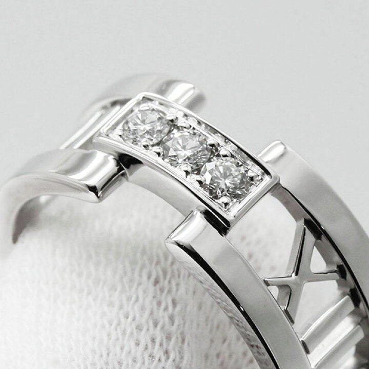 楽天市場】ティファニー TIFFANY＆Co. オープン アトラス K18WG 3P 