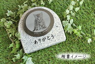 17,400円～【ペットのお墓】ペット墓石/墓石/白御影石(G603)【文字彫刻無料】お庭に置けるサイズの墓石で…