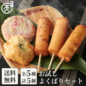 練り物 お試しセット (5種5個) 送料無料 磯揚げ まる天 よくばりセット 冷蔵 食品 食べ物 おつまみ お試し お取り寄せ グルメ 大きい さつま揚げ 高級 惣菜 伊勢 2025 内祝い お返し 贈答 誕生日 ギフト プレゼント