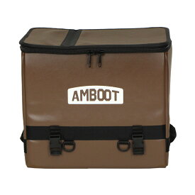 【街乗りに！】カブ用リアボックス トップケース 30L 7色 クロスカブ ハンターカブ スーパーカブ cub 合皮 レッド イエロー プコブルー おしゃれ かわいい バイク リヤボックス 簡単装着 汎用 ツーリング 出前 買い物 通勤 通学 AMBOOT アンブート 大久保製作所