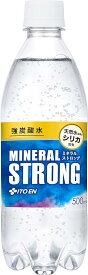 強炭酸水 ミネラル ストロング 500ml×24本 シリカ含有 伊藤園