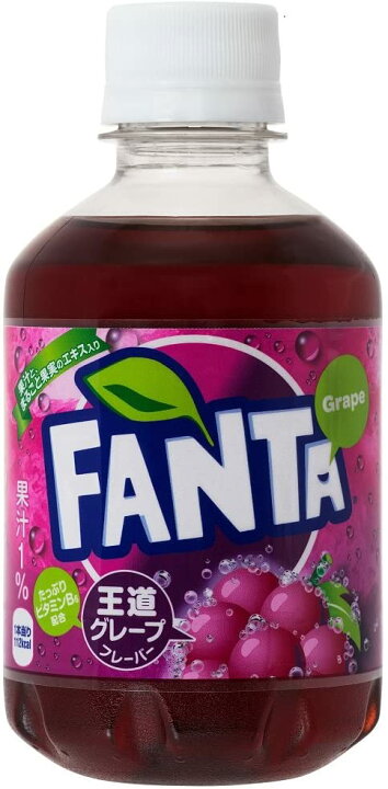 楽天市場 ファンタ グレープ 280ml 24本 ペットボトル コカコーラ コカ コーラ 商品パッケージは変更となる場合がございます 養鼈園 楽天市場店