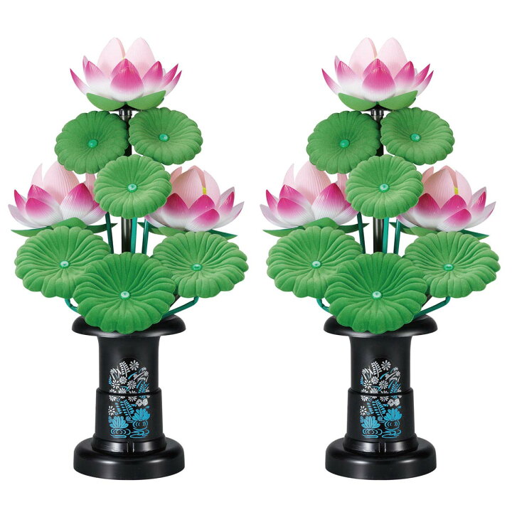 楽天市場 盆提灯 蓮華灯 新ミニ小紋 3灯 一対入り g 55 80 023一対 プラスチック製 電気コード式 盆ちょうちん 蓮華 蓮 蓮の 花 ハス 蓮華灯 人形の丸富