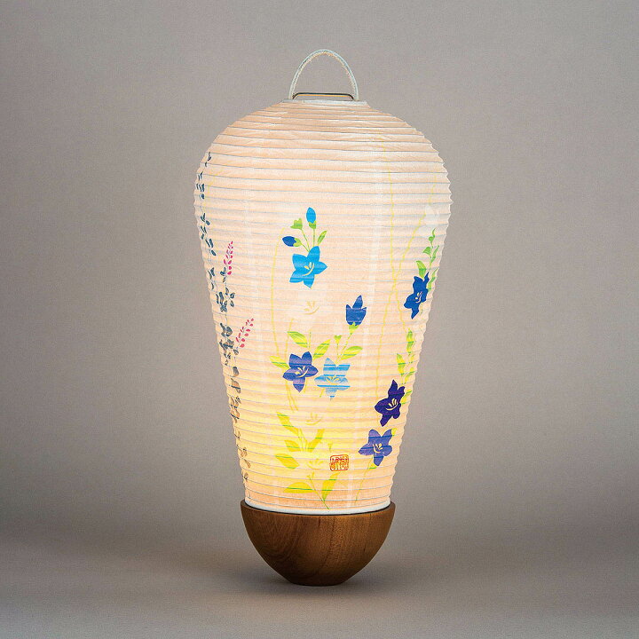 楽天市場】盆提灯 初盆 NOW灯 和紙 岐阜 秋の七草 コードレス LED樹峰 
