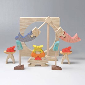 小黒三郎 組み木 五月人形 『 円武者とかがり火 』 GOUP-KK116小黒 三郎 組木 組み木の五月人形 こいのぼり 鯉のぼり 端午の節句 初節句 御出産 お誕生日などのお祝いにも人気です。