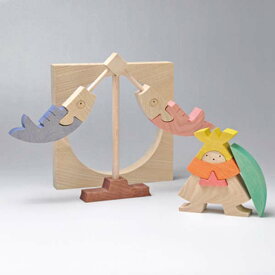 小黒三郎 組み木 五月人形 『 円武者 』 GOUP-KK122小黒 三郎 組木 組み木の五月人形 こいのぼり 鯉のぼり 端午の節句 初節句 御出産 お誕生日などのお祝いにも人気です。