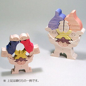 小黒三郎 組み木 五月人形 『 親子鯉持ちかぶと童子 』 GOUP-KK130小黒 三郎 組木 組み木の五月人形 こいのぼり 端午の節句 初節句 御出産 お誕生日などのお祝いにも人気です。