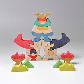 小黒三郎 組み木 五月人形 『 かぶとと童子とクマ・金太 』 GOUP-KK233小黒 三郎 組木 組み木の五月人形 こいのぼり 鯉のぼり 端午の節句 初節句 御出産 お誕生日などのお祝いにも人気です。