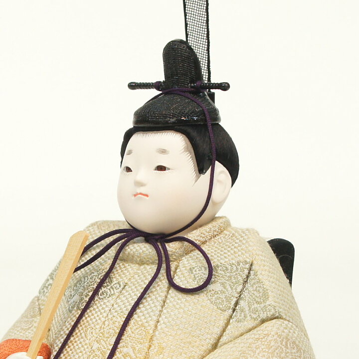 楽天市場】雛人形 コンパクト 木目込み飾り 幸一光作 木目込み雛人形 