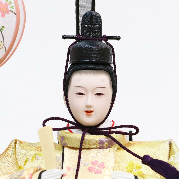 楽天市場】雛人形 コンパクト ケース飾り ケース入り 小三五親王飾り 