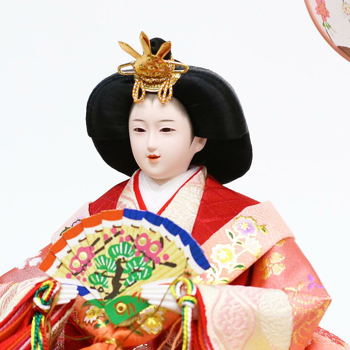 楽天市場】雛人形 コンパクト ケース飾り ケース入り 小三五親王飾り 