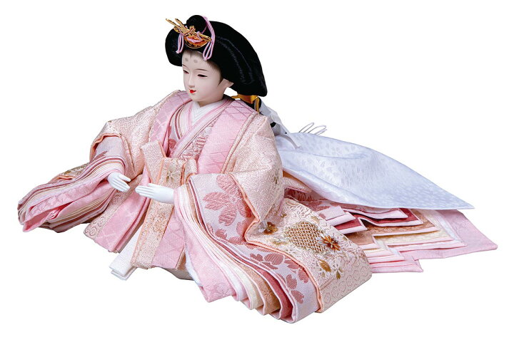 楽天市場】雛人形 コンパクト 親王飾り 横山一彦作 みはる 小三五親王  