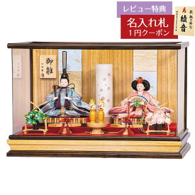 雛人形 コンパクト ケース飾り 瑠奈 小芥子親王 木目 アクリルケース飾り 平安豊久 HNH-HJ-216おひなさま お雛様 ひな人形 かわいい おしゃれ インテリア モダン 雛 ケース飾り ケース [P10]