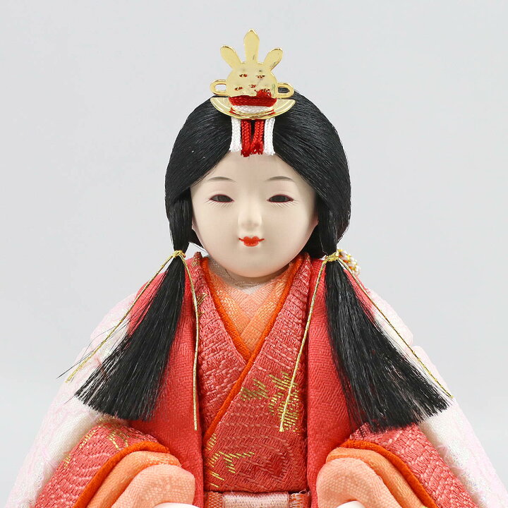 楽天市場】雛人形 コンパクト 木目込み飾り 久月作 ほのか 真咲雛 青 
