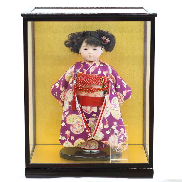 楽天市場 市松人形 松寿 コンパクト 市松人形 松寿作 市松人形 特選友禅 紫 蝶 ケース入り Hb45 Icmy 10 08 C Hb45 おひなさま お雛様 ひな人形 かわいい おしゃれ インテリア ひな人形 小さい ミニ 人形の丸富