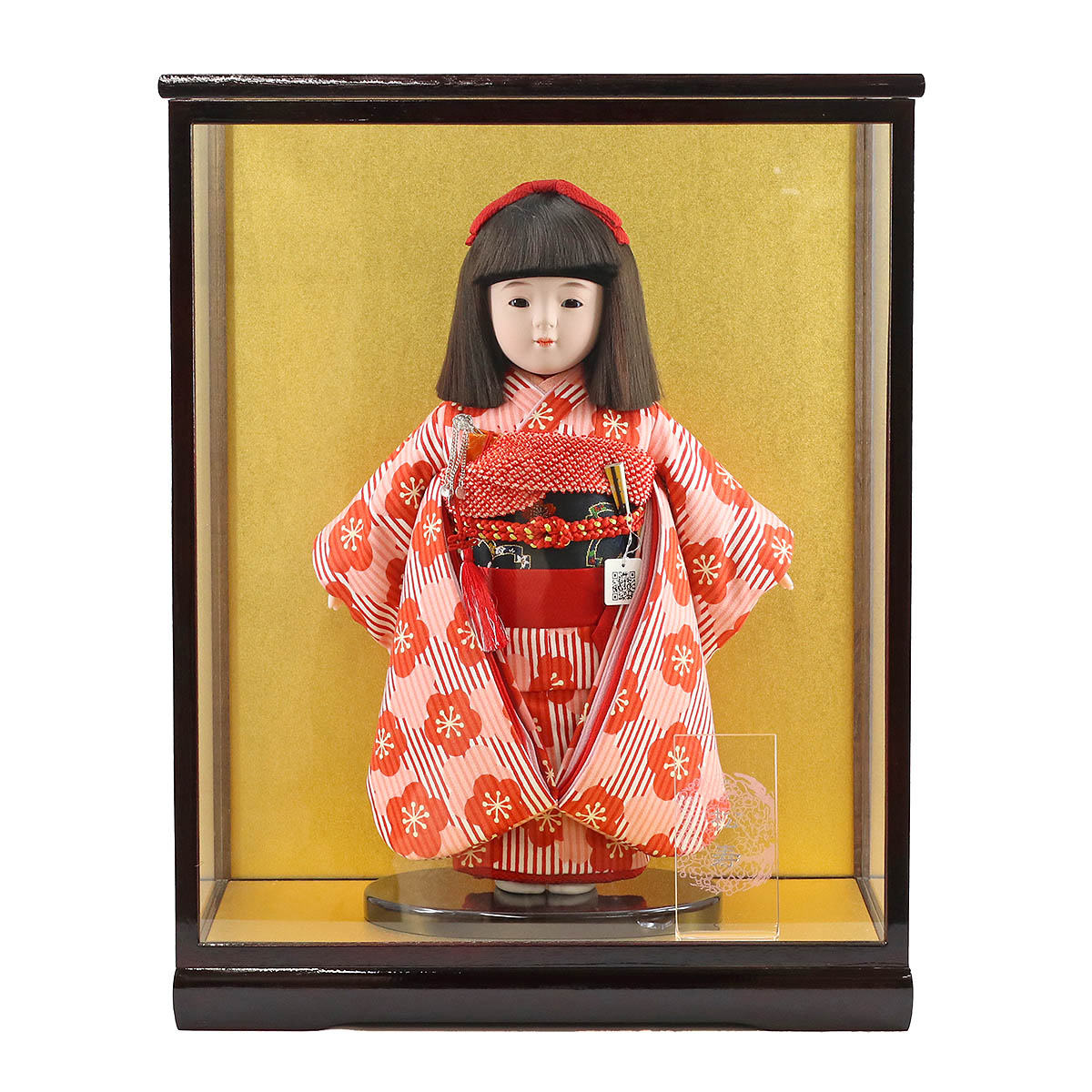オープニング 市松人形 松寿 コンパクト 市松人形 松寿作 市松人形