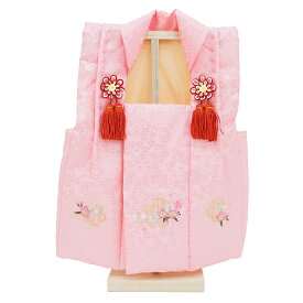 被布着 No.11 刺繍入り (薄めのピンク) 飾り台付き　3640-09-002 HN-F-3640-09-002 被布着 お被布 被布 被布コート ひな祭り 桃の節句 七五三 雛人形 ひな人形 お雛様 おしゃれ かわいい 桃の節句 関連商品 ひな人形 雛人形 ひな祭り おひな様