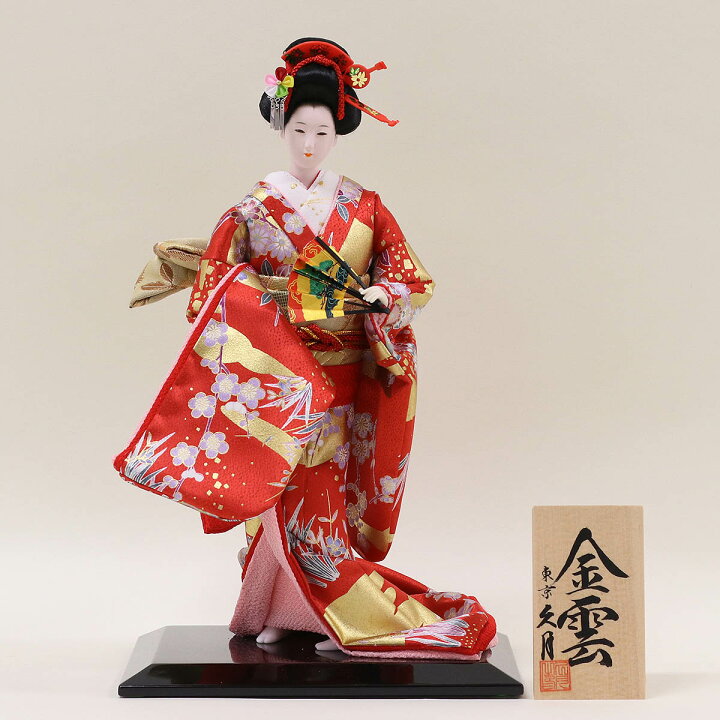 楽天市場】日本人形 久月 尾山人形 金雲 人形単品 JDQ-A2692海外 外国 