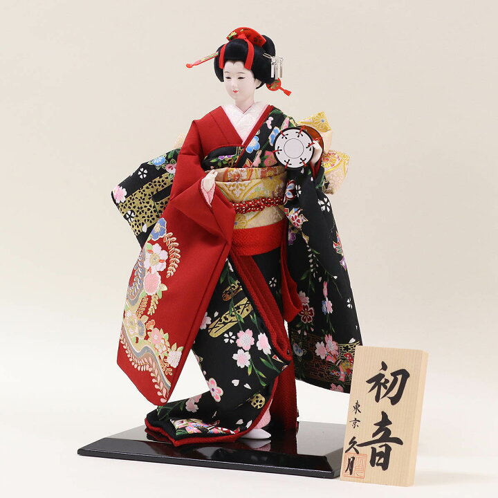 楽天市場】日本人形 久月 尾山人形 初音 鼓 人形単品 JDQ-A2802海外 