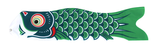 楽天市場】鯉のぼり 単品 一匹単位友禅鯉 単品鯉のぼり 0.6m 口金具 